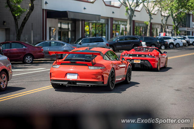 Porsche 911 GT3 spotted in Greenwich, Connecticut