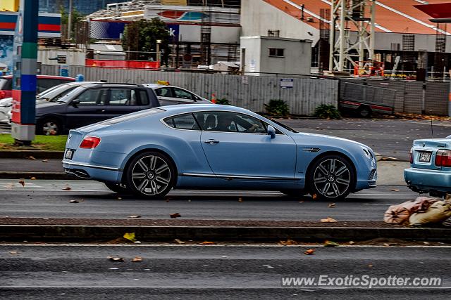 Bentley Continental spotted in Auckland, New Zealand