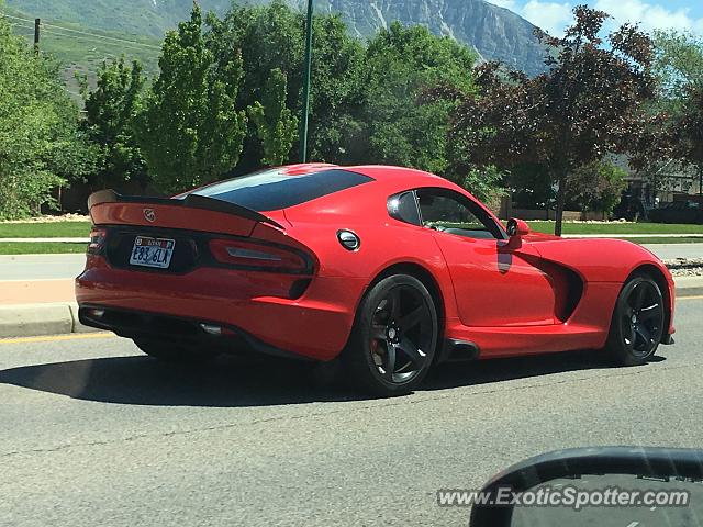 Dodge Viper spotted in American Fork, Utah