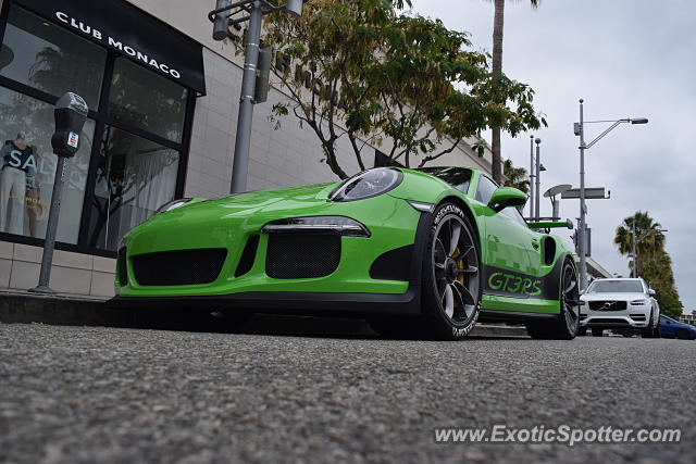 Porsche 911 GT3 spotted in Beverly Hills, California