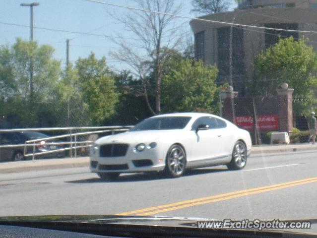 Bentley Continental spotted in Atlanta, Georgia