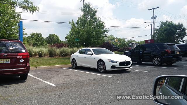 Maserati Ghibli spotted in Howell, New Jersey