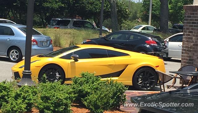 Lamborghini Gallardo spotted in Jacksonville, Florida