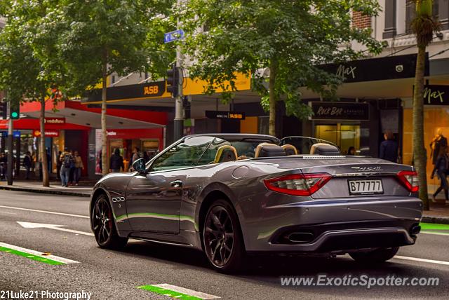 Maserati GranCabrio spotted in Auckland, New Zealand