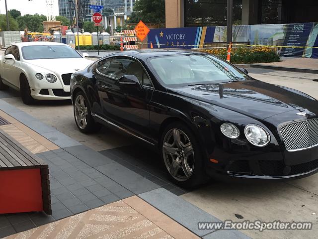 Bentley Continental spotted in Dallas, Texas