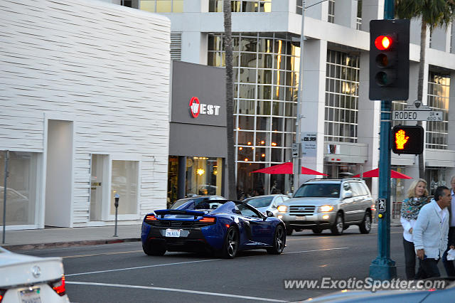 Mclaren 650S spotted in Beverly Hills, California