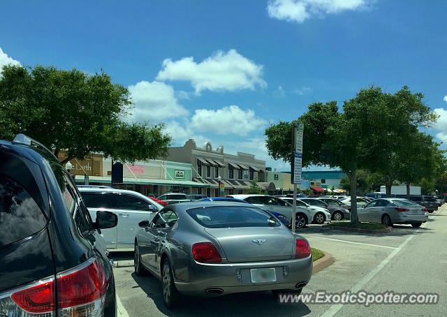 Bentley Continental spotted in Stuart, Florida