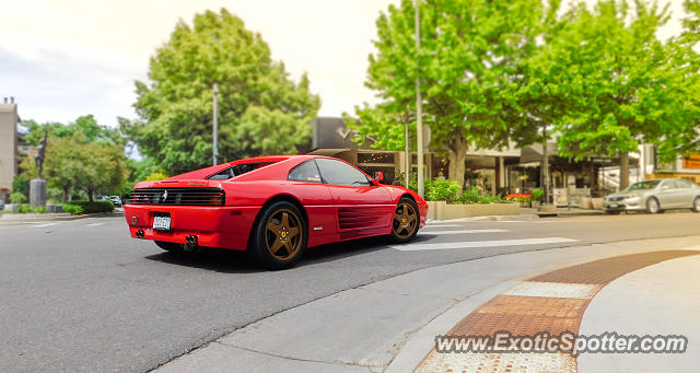 Ferrari 348 spotted in Cherry Creek, Colorado