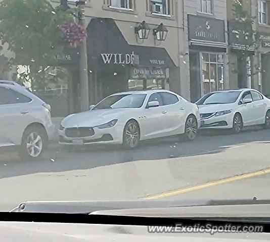 Maserati Ghibli spotted in Toronto, Canada