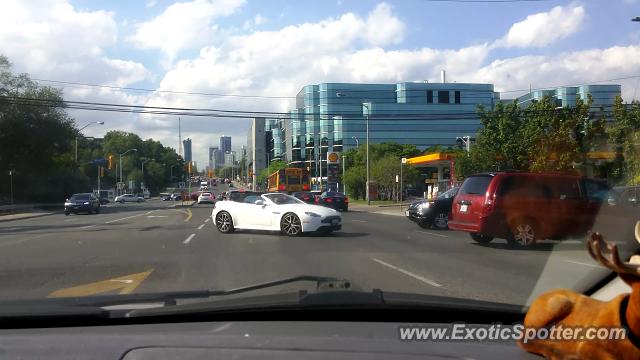 Aston Martin Vantage spotted in Toronto, Canada