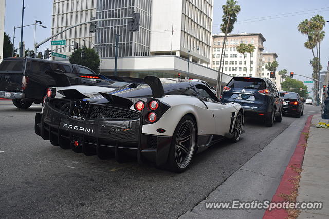 Pagani Huayra spotted in Beverly Hills, California