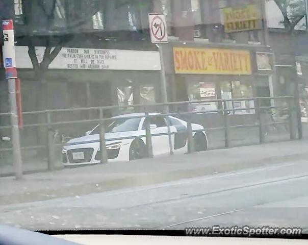 Audi R8 spotted in Toronto, Canada