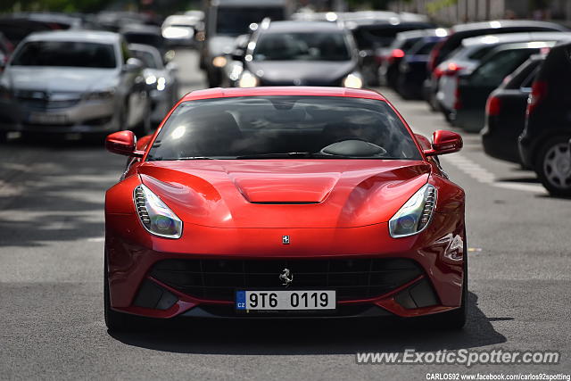 Ferrari F12 spotted in Warsaw, Poland