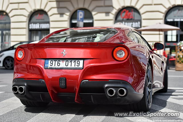 Ferrari F12 spotted in Warsaw, Poland