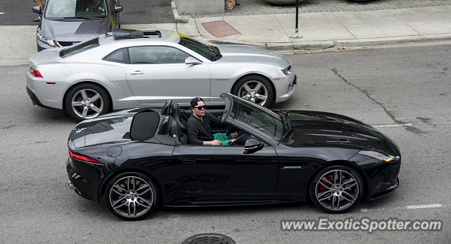 Jaguar F-Type spotted in Chicago, Illinois