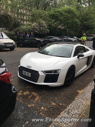 Audi R8 spotted in London, United Kingdom