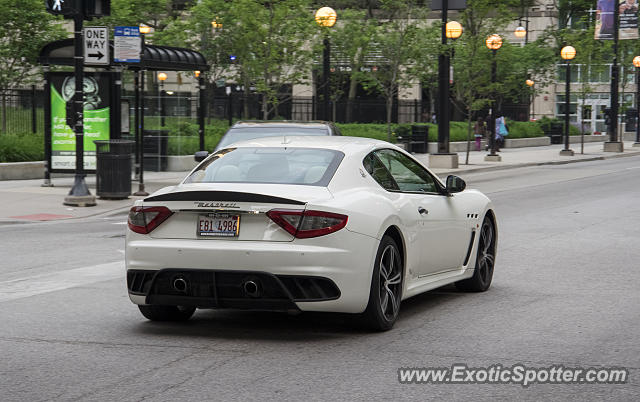 Maserati GranTurismo spotted in Chicago, Illinois