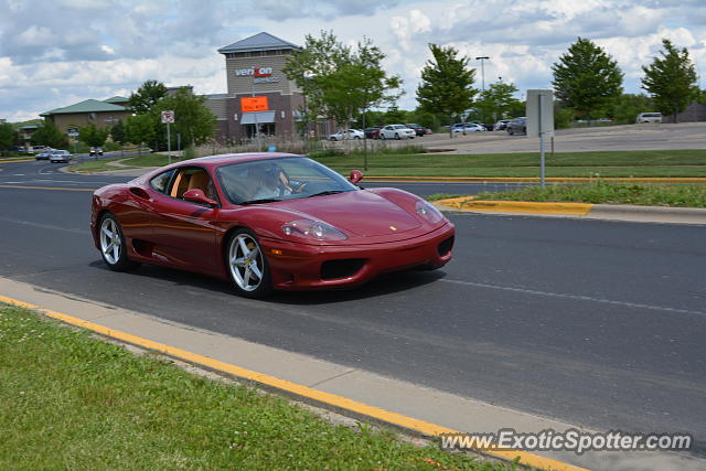 Ferrari 360 Modena spotted in Middleton, Wisconsin