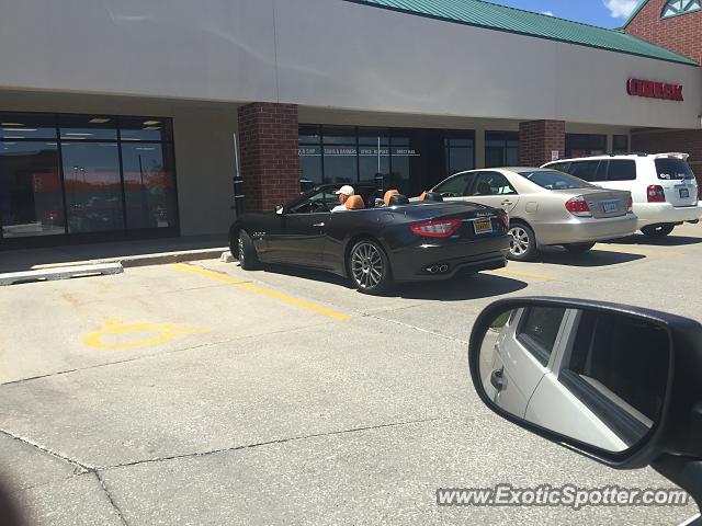 Maserati GranCabrio spotted in Clive, Iowa