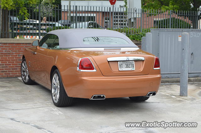 Rolls-Royce Dawn spotted in Greenwich, Connecticut