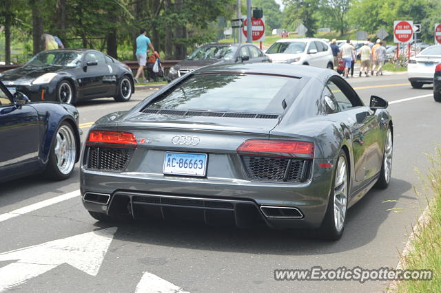 Audi R8 spotted in Greenwich, Connecticut