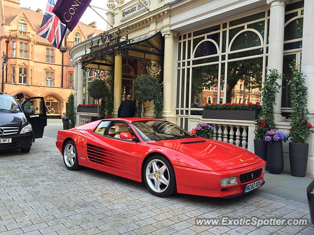 Ferrari Testarossa spotted in London, United Kingdom