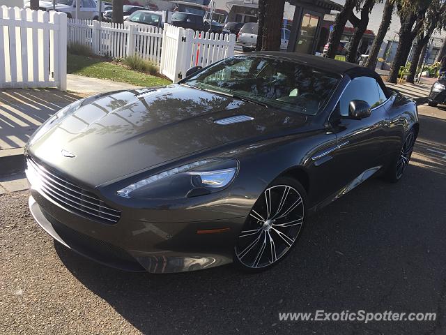 Aston Martin DB9 spotted in Encinitas, California