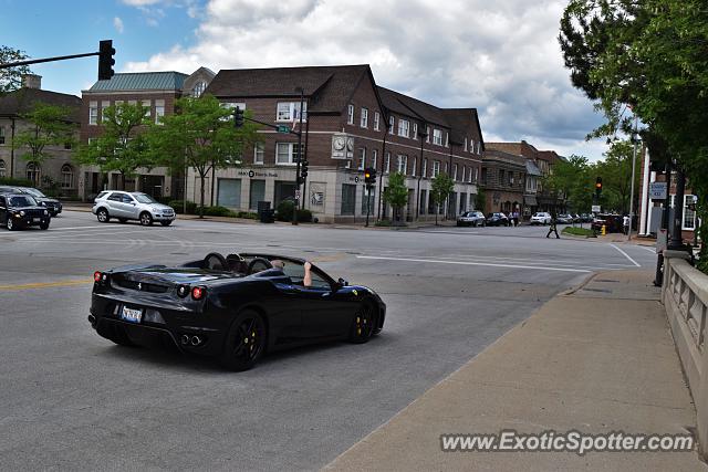 Ferrari F430 spotted in Winnetka, Illinois