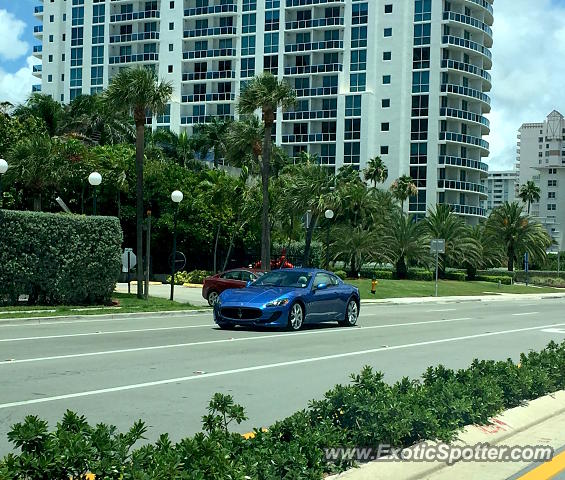 Maserati GranTurismo spotted in Hallandale, Florida