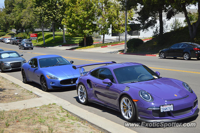 Porsche 911 GT3 spotted in Vista, California