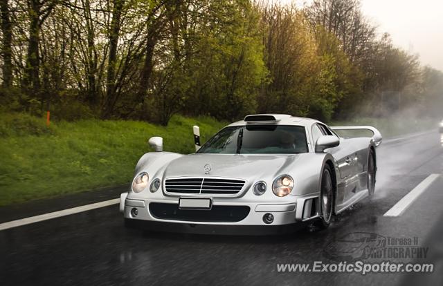 Mercedes CLK-GTR spotted in A6, Germany