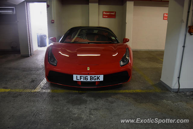 Ferrari 488 GTB spotted in London, United Kingdom