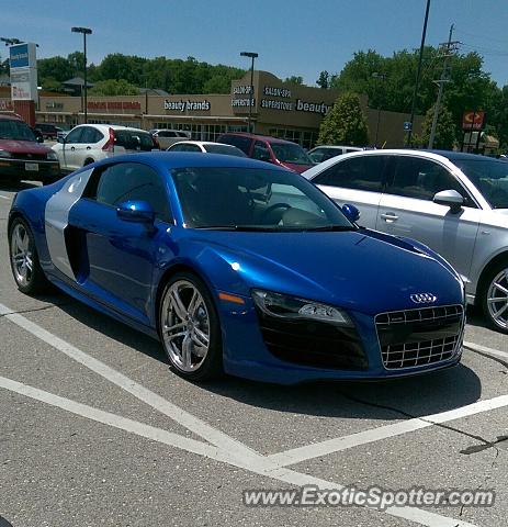 Audi R8 spotted in Omaha, Nebraska