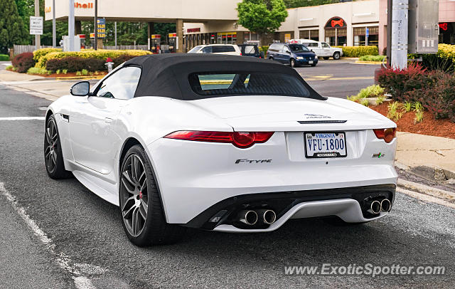 Jaguar F-Type spotted in Falls Church, Virginia