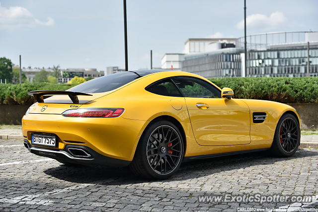 Mercedes AMG GT spotted in Warsaw, Poland