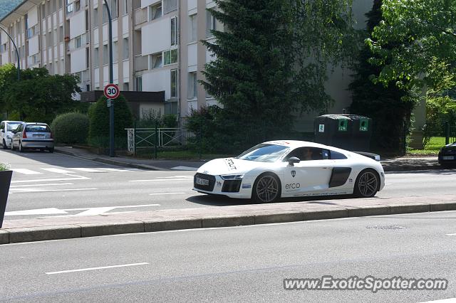 Audi R8 spotted in Annecy, France