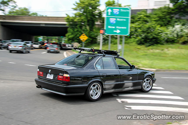 BMW M5 spotted in Greenwich, Connecticut