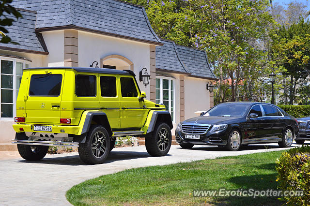 Mercedes 4x4 Squared spotted in Beverly Hills, California