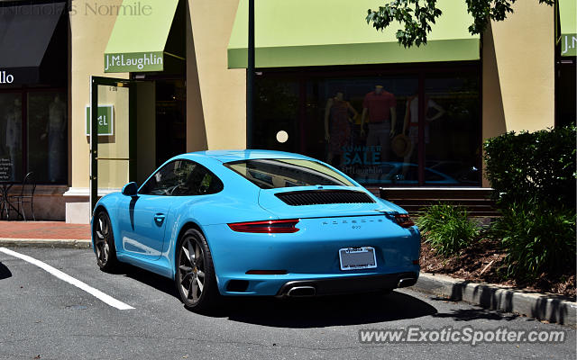 Porsche 911 spotted in Charlotte, North Carolina