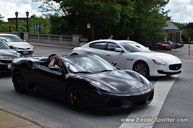 Ferrari F430 spotted in Winnetka, Illinois