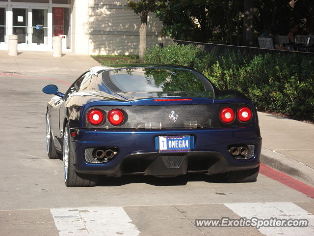 Ferrari 360 Modena spotted in Dallas, Texas