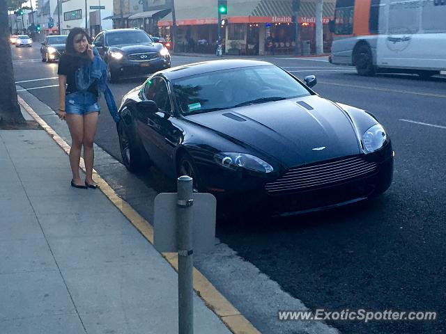 Aston Martin Vantage spotted in Beverly Hills, California