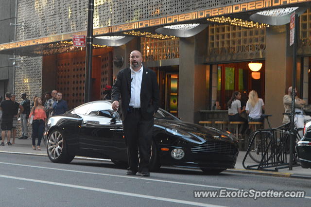 Aston Martin Vanquish spotted in New York City, New York