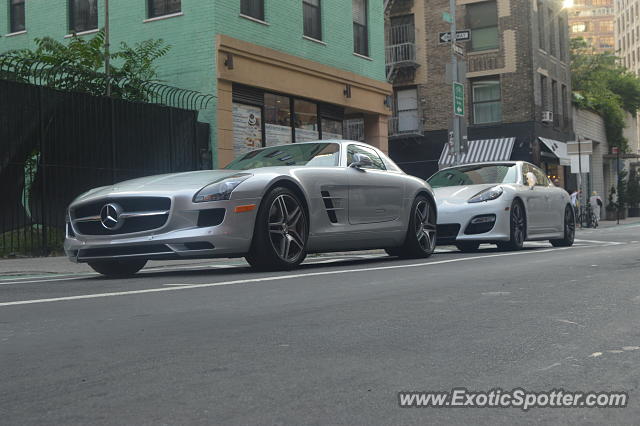 Mercedes SLS AMG spotted in New York City, New York