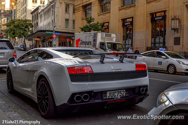 Lamborghini Gallardo spotted in Auckland, New Zealand