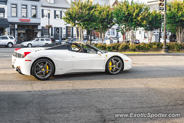 Ferrari 458 Italia spotted in Arlington, Virginia