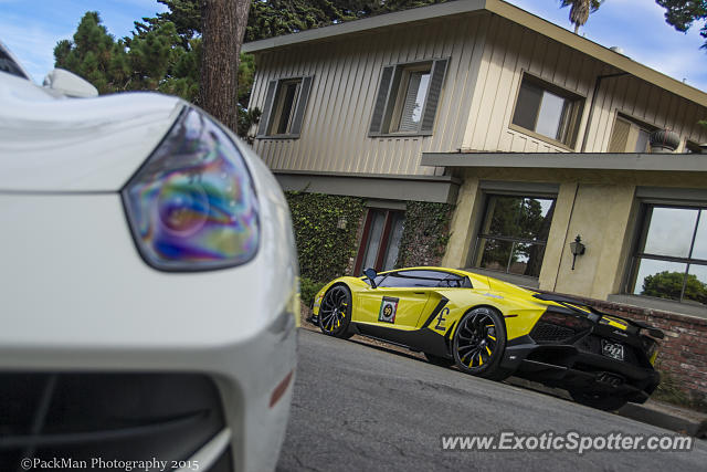 Lamborghini Aventador spotted in Carmel, California