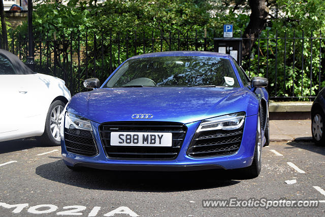 Audi R8 spotted in London, United Kingdom