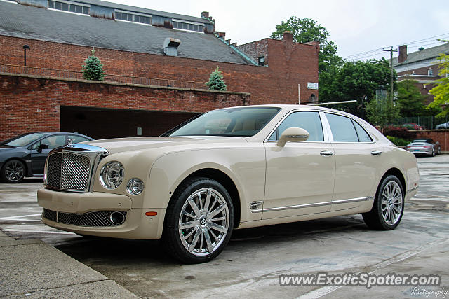 Bentley Mulsanne spotted in Greenwich, Connecticut