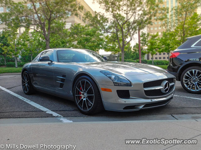 Mercedes SLS AMG spotted in DTC, Colorado